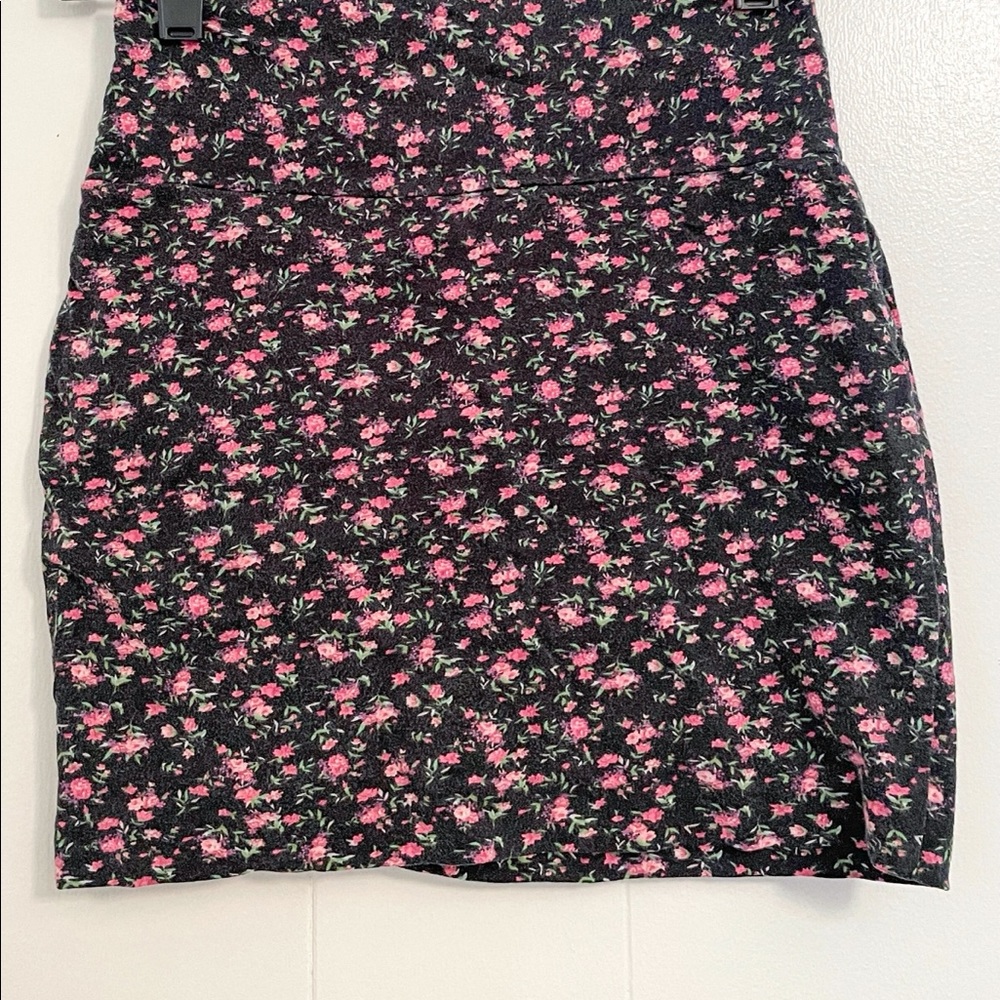 Wet Seal Floral Mini Skirt